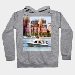 Baltimore MD - Cabin Cruiser by Baltimore Skyline Hoodie